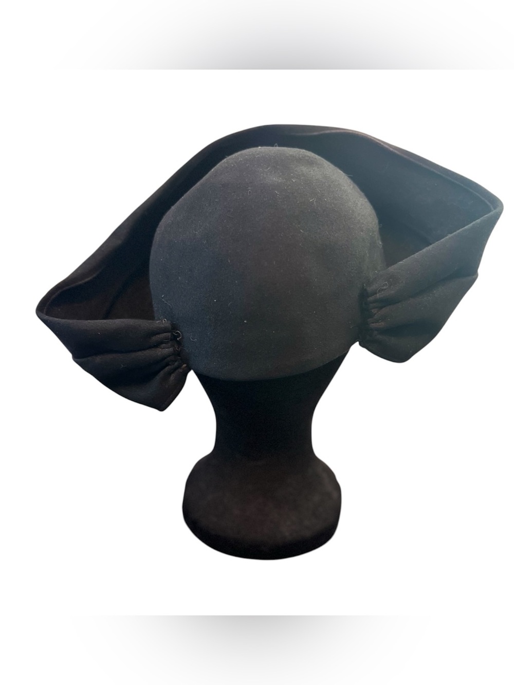 SALE! VINTAGE Mid-Century Gothic 1950s Sheila Hat Cap Drama Retro Chic - Picture 6 of 8